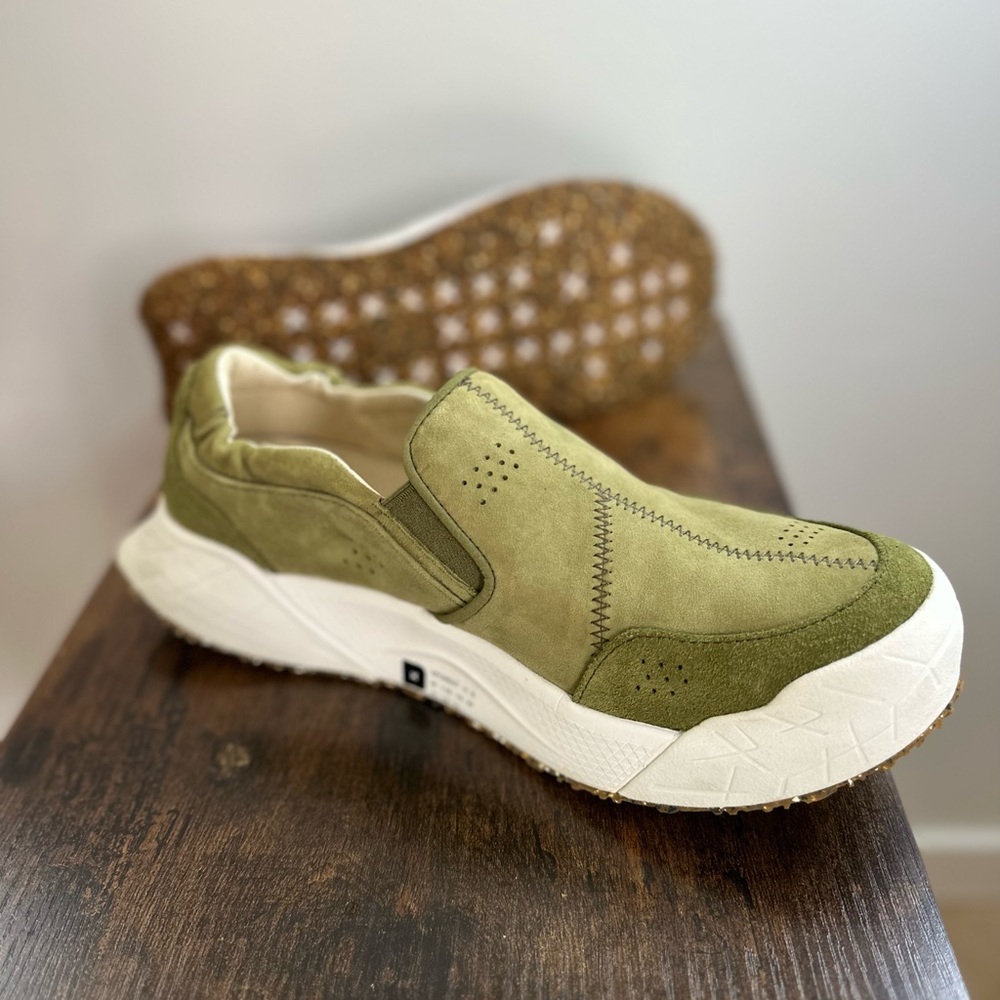 DeckersXLab Green X-Scape Rdstr Low Slip-On Walking Shoes - Women’s 9